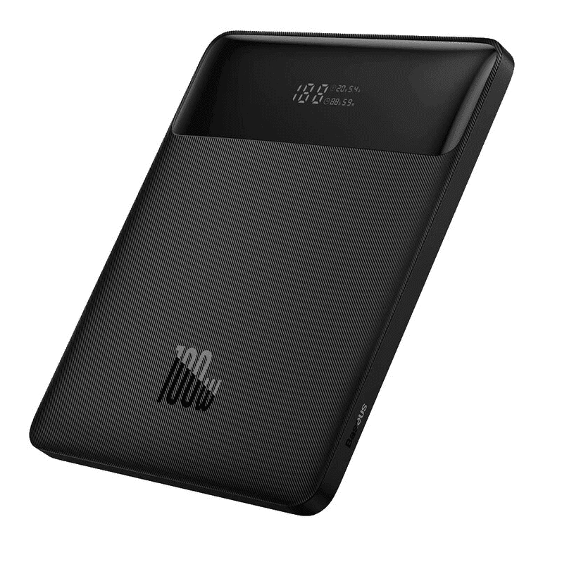 Baseus Blade Ultrathin Power Bank 100W 20000mAh PD QC SCP FCP Black (PPDGL-01)