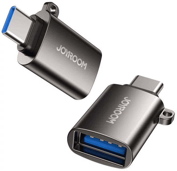 Joyroom Reduction Adapter USB to Type-C Black (S-H151)