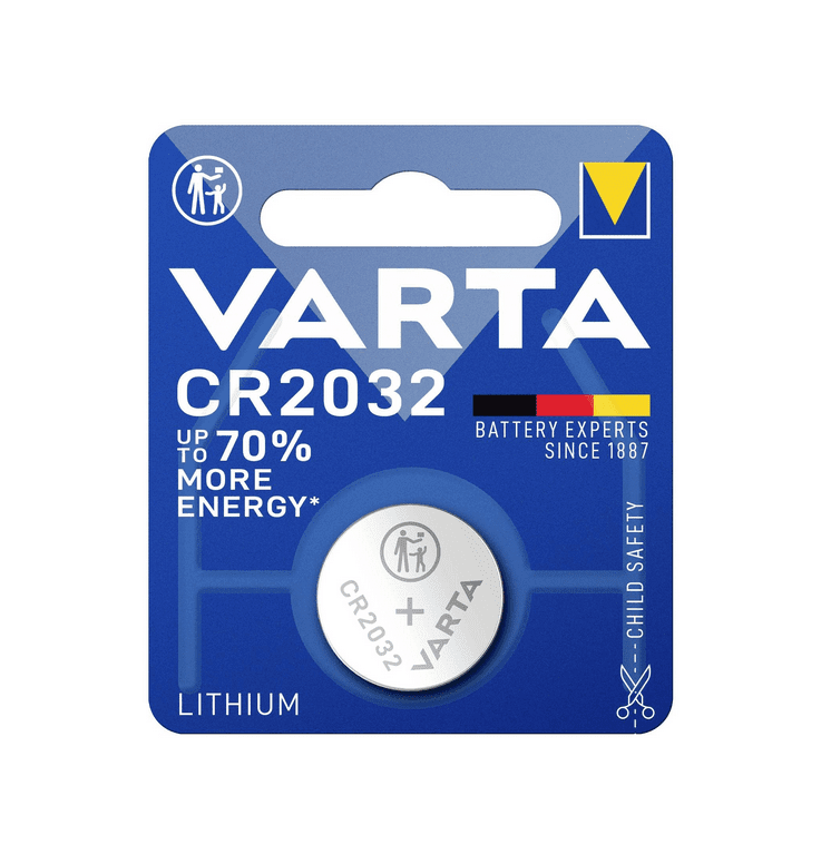 VARTA CR2032 Lithium Coin Cell Battery - (1 pcs)