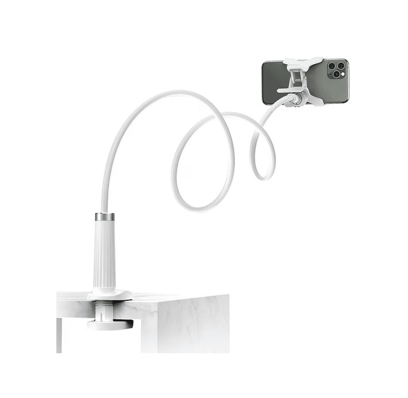 UGREEN Phone Holder With Flexible Long Arm - White