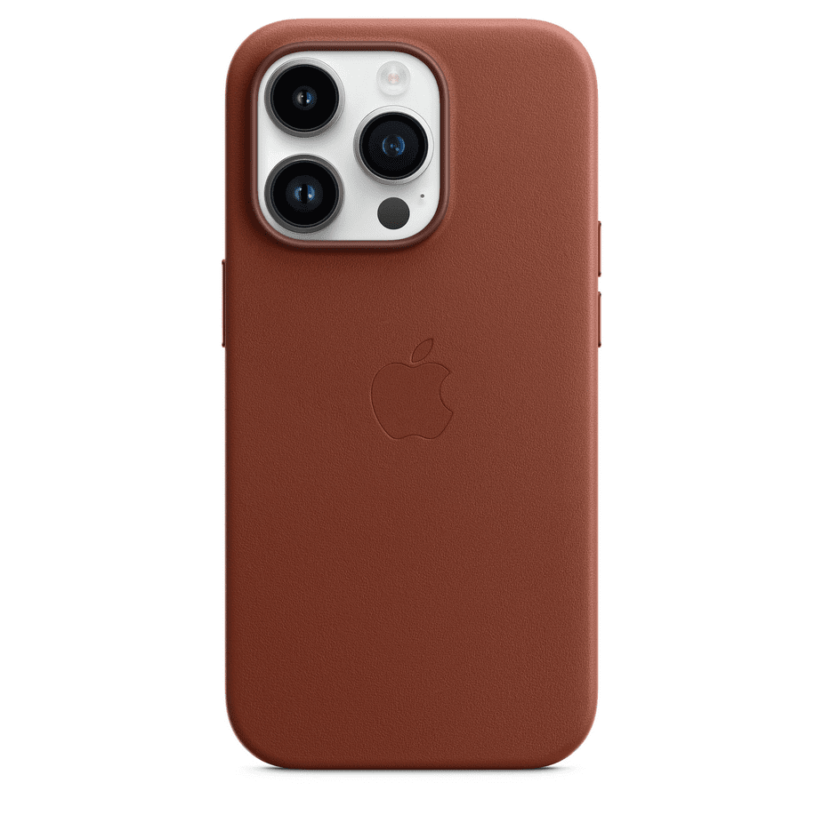 iPhone 14 Pro Apple Leather Case with MagSafe MPPK3ZM/A - Umber