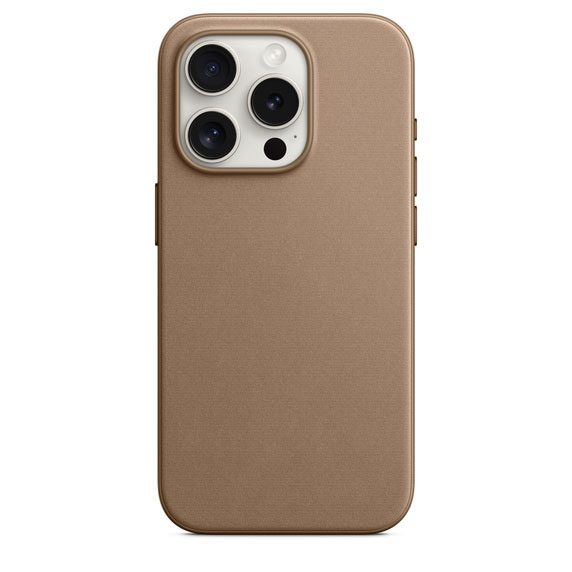 FineWove Case with MagSafe for iPhone 15 Pro – Brown