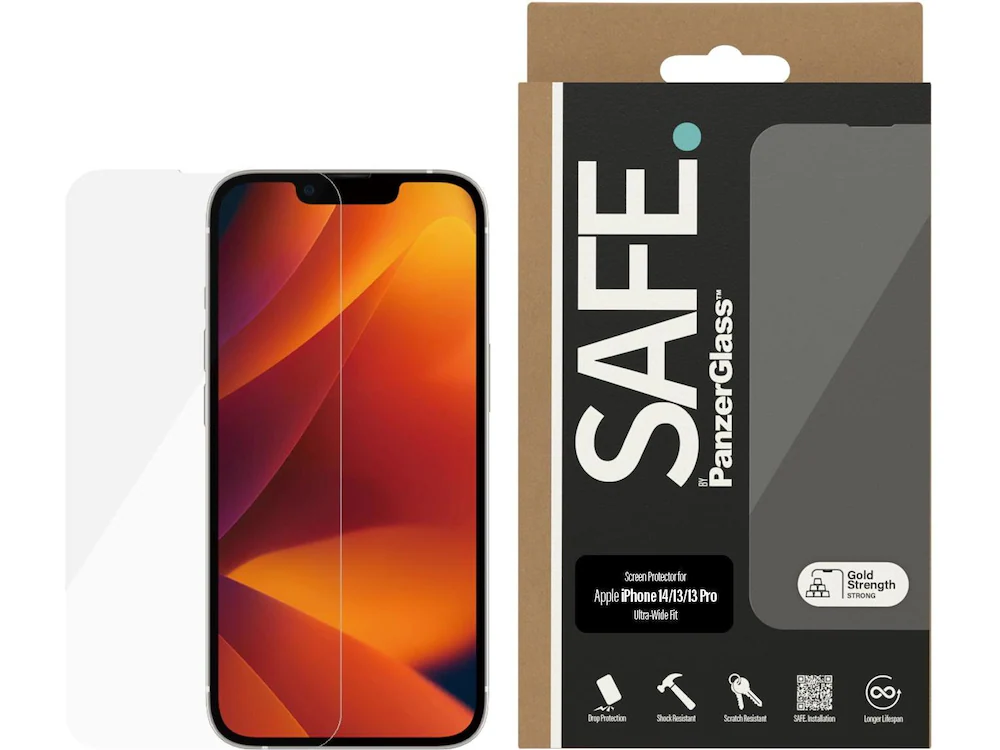 PanzerGlass Safe (1 Piece) iPhone 14, iPhone 13 Pro, iPhone 13