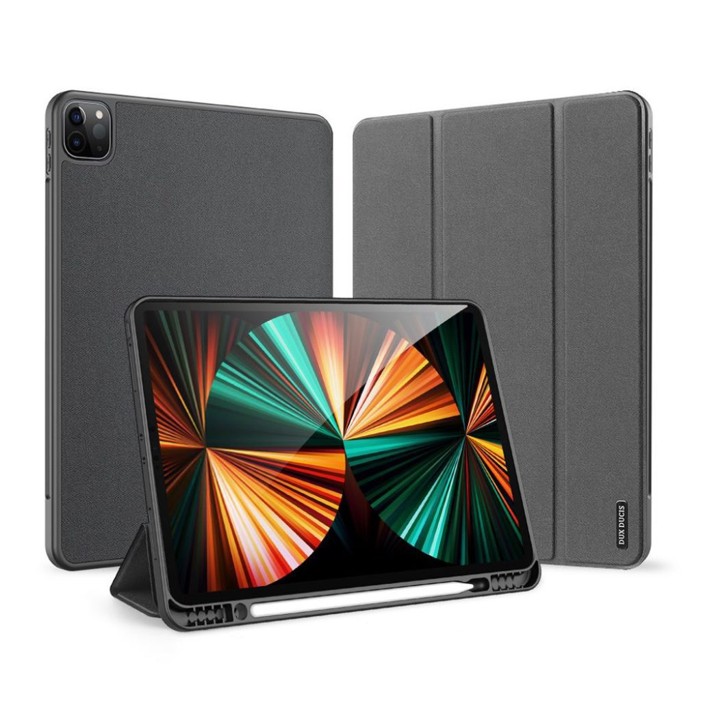 Dux Ducis Domo Tri-fold Smart Case for Apple iPad Pro 12.9 (2020/2021/2022) - Black