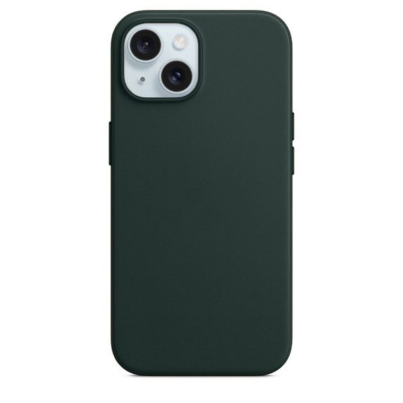 FineWove Case with MagSafe for iPhone 15 – Green