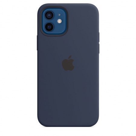 Apple Silicone Case for MagSafe for iPhone 12 Pro and iPhone 12 - Deep Navy