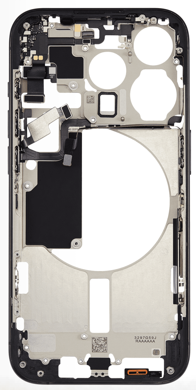 Middle Frame for iPhone 15 Pro (Blue Titanium)
