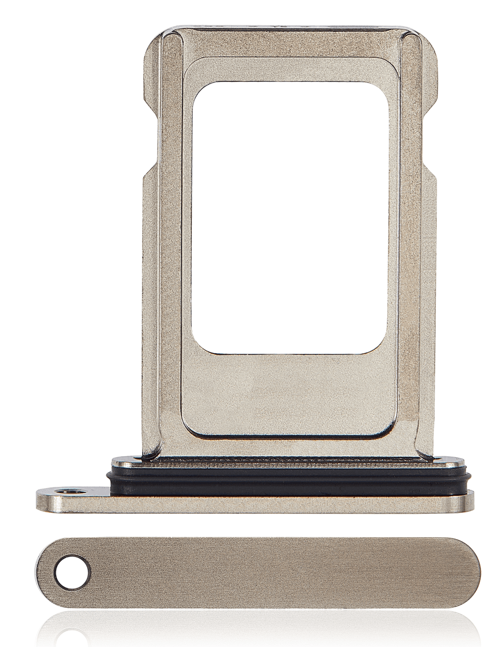 Sim Card Tray for iPhone 15 Pro / 15 Pro Max (Natural Titanium)