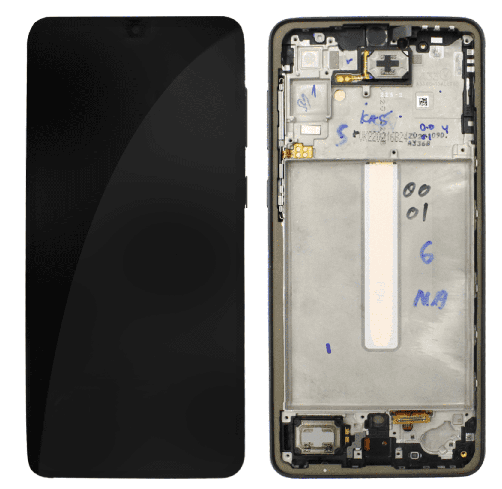 Galaxy A33 5G Black OLED Touchscreen - SM-A336B / GH82-28143A / GH82-28144A (Service Pack)