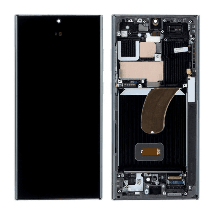 Galaxy S23 Ultra Black OLED Touchscreen – SM-S918B / GH82-30466A / GH82-30465A (Refurbished)
