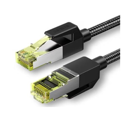 UGREEN Cat7 F/FTP Round Ethernet Cable Pure Copper With Braid 10Gbps 2M
