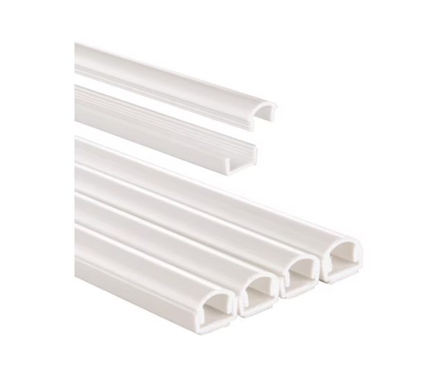 Hama PVC cable duct, half round Duct, 1000 mm