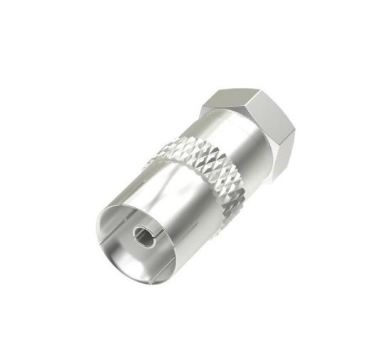 Hama SAT adapter, F plug - coax coupling Plugs and connectors