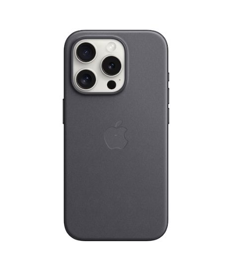 Apple FineWove Case with MagSafe for iPhone 15 Pro MT4H3ZM/A - Black