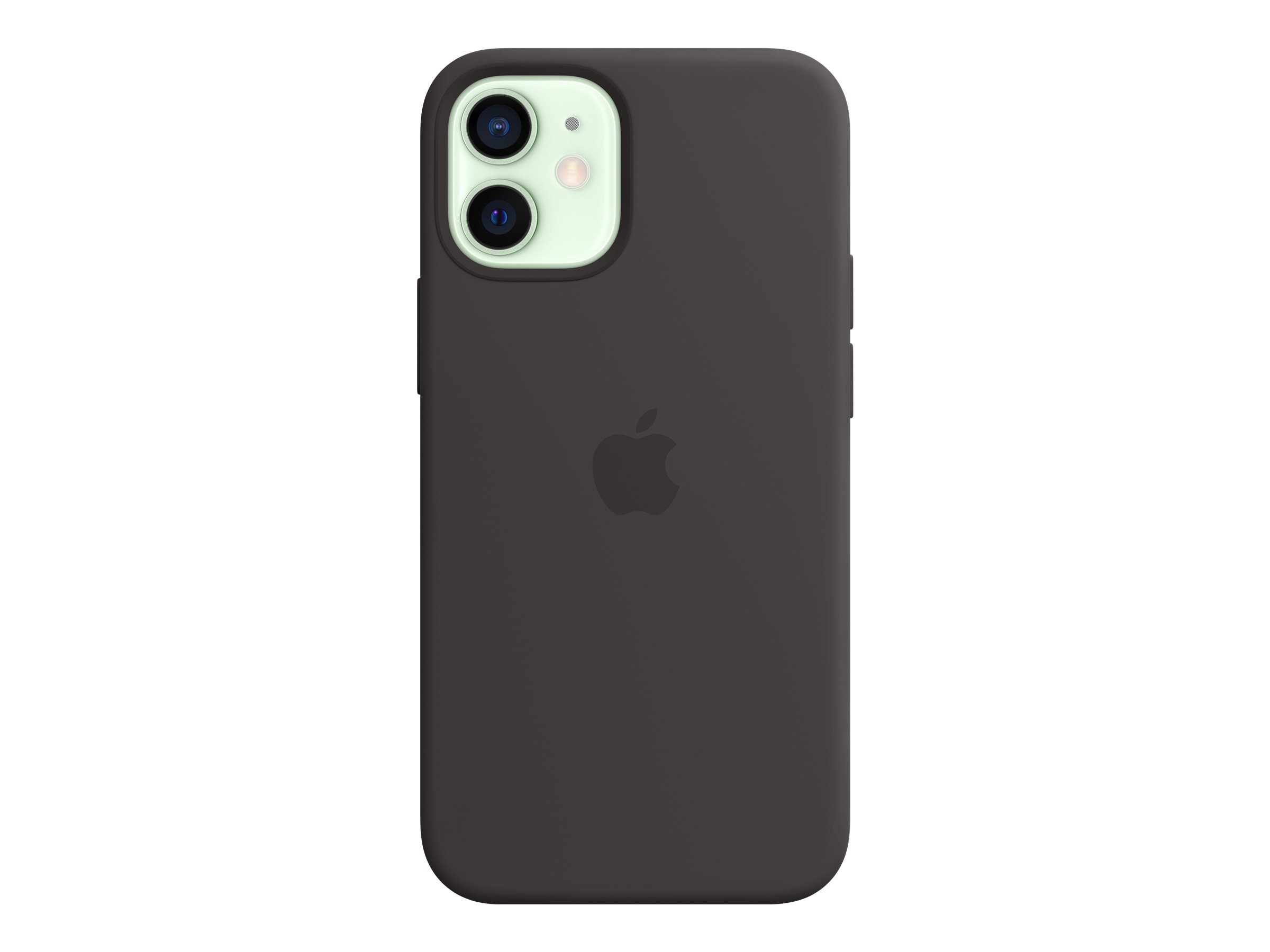 iPhone 12 Mini Apple Silicone Case with MagSafe MHKX3ZM/A - Black