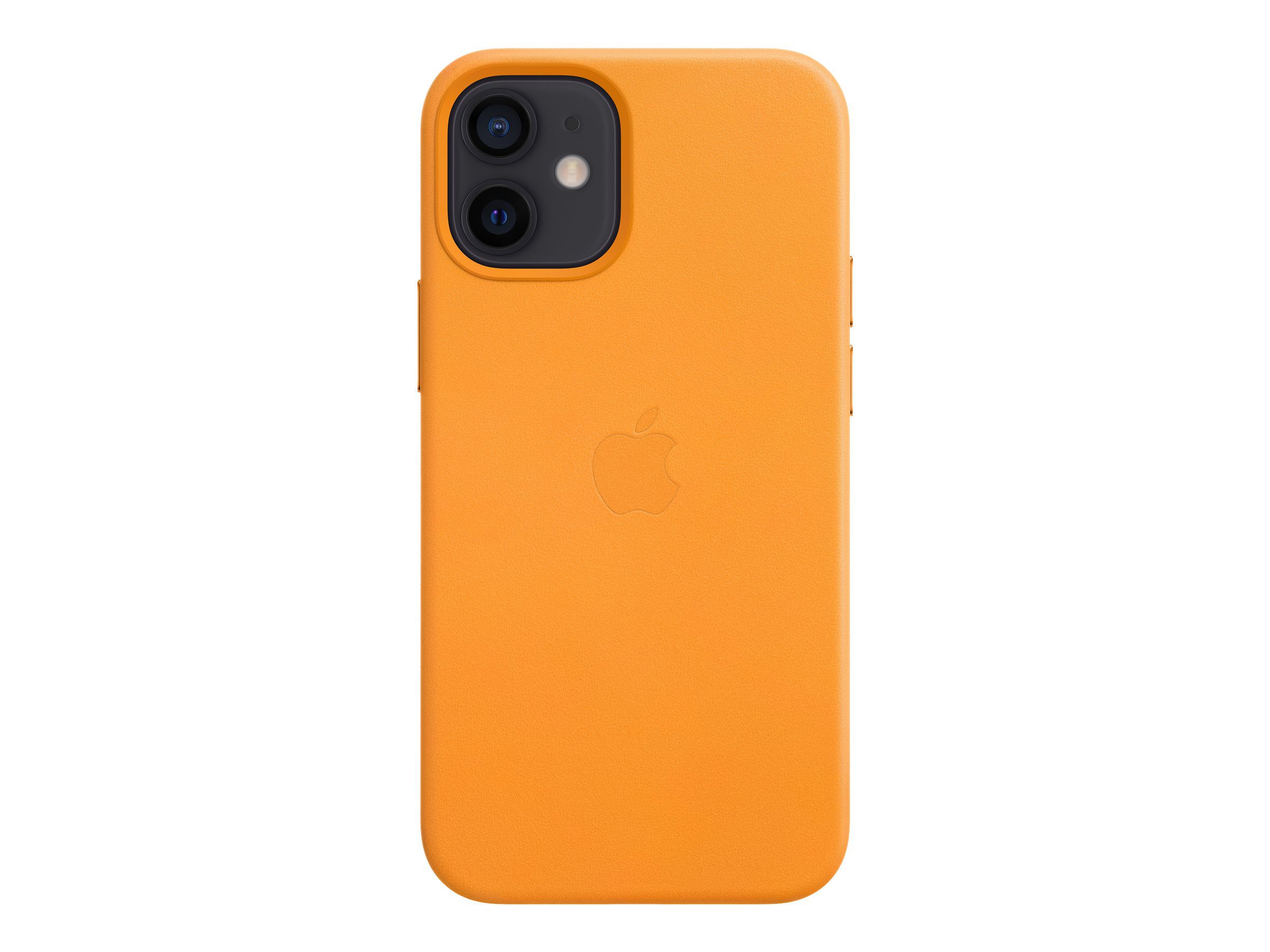 iPhone 12 Mini Apple Leather Case with MagSafe MHK63ZM/A - California Poppy