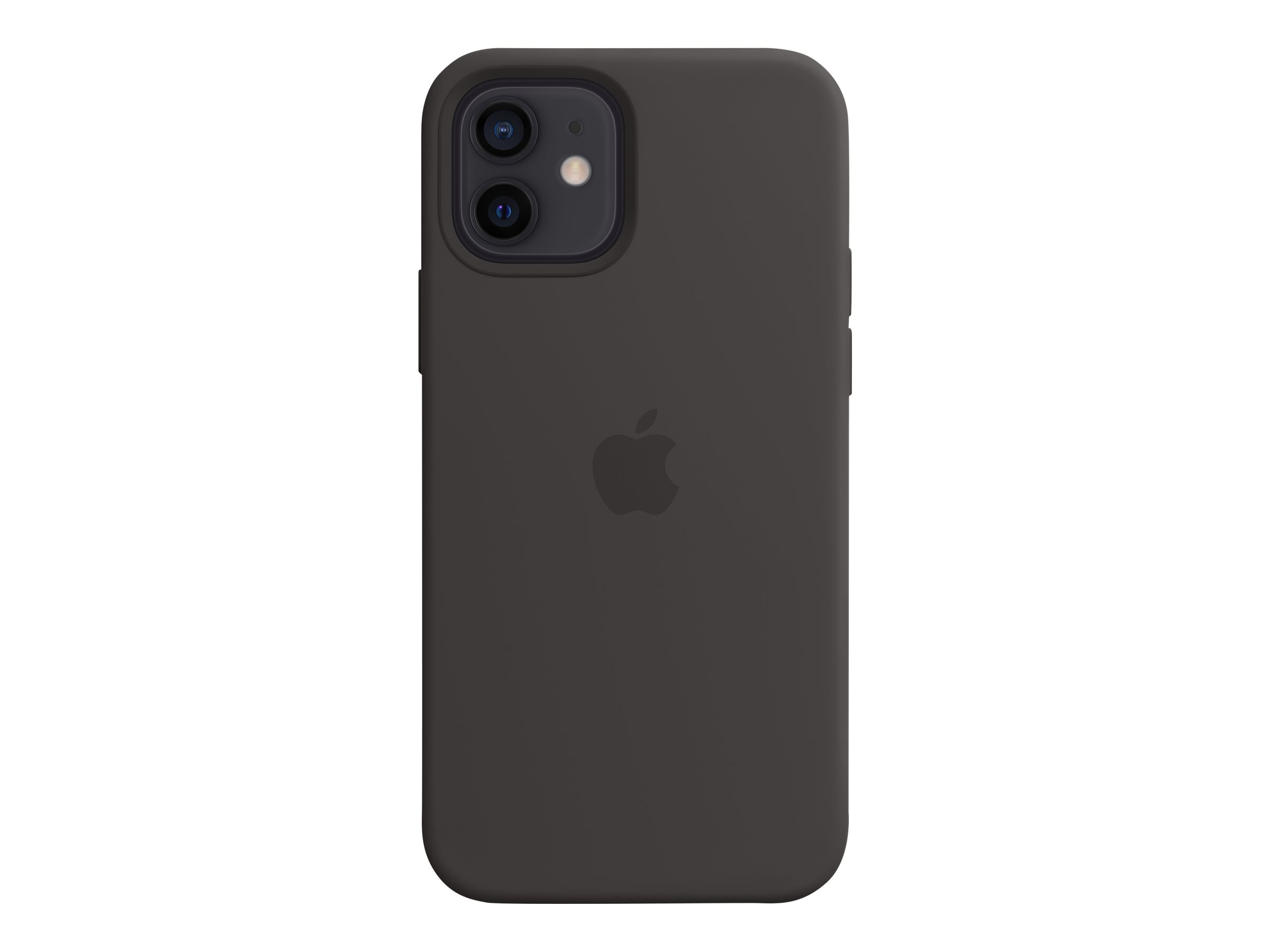 iPhone 12/12 Pro Apple Silicone Case with MagSafe MHL73ZM/A - Black