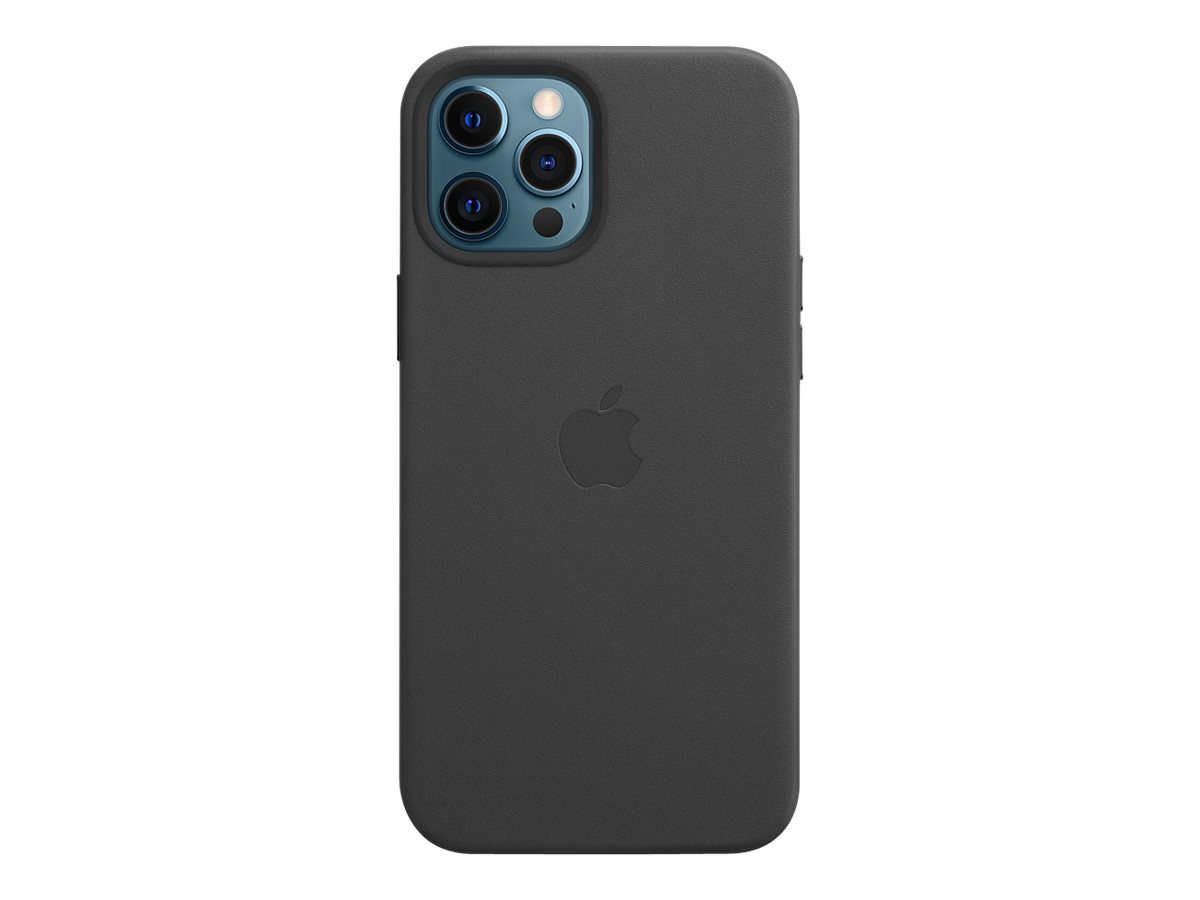 IPhone 12 Pro Max Apple Leather Case With MagSafe MHKM3ZM/A - Black