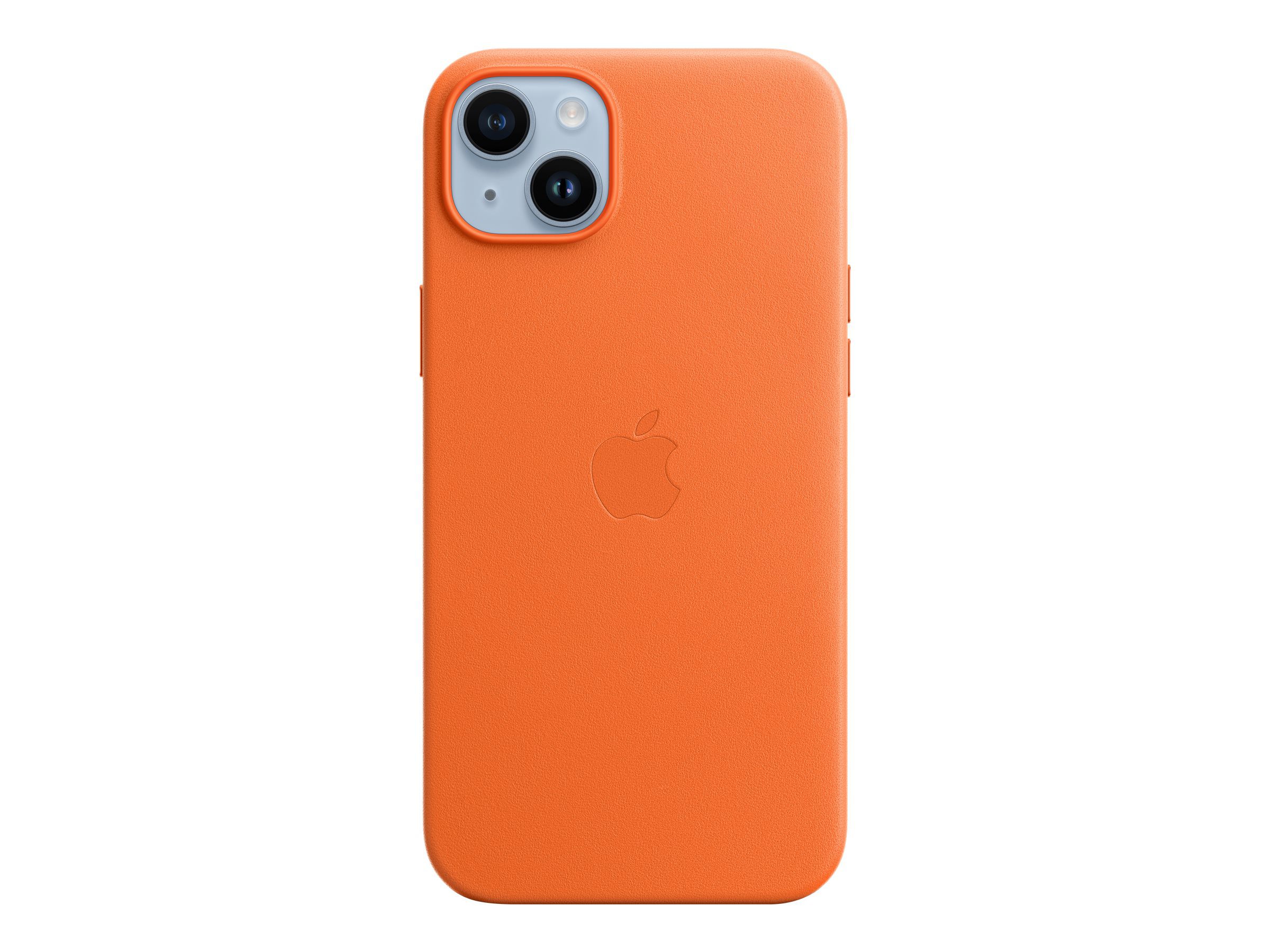 iPhone 14 Plus Apple Leather Case with MagSafe MPPF3ZM/A - Orange