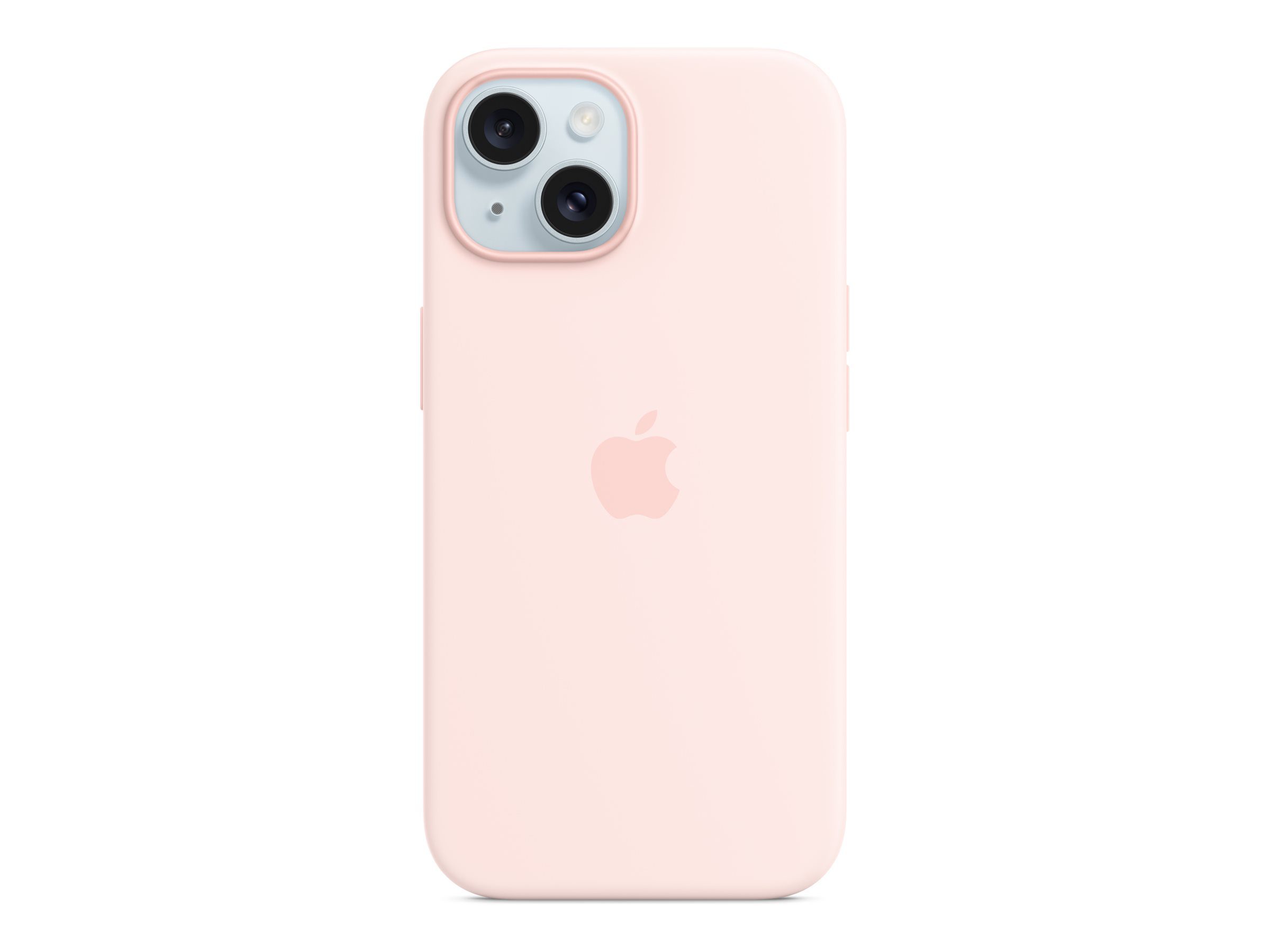 iPhone 15 Apple Silicone Case with MagSafe MT0U3ZM/A - Light Pink