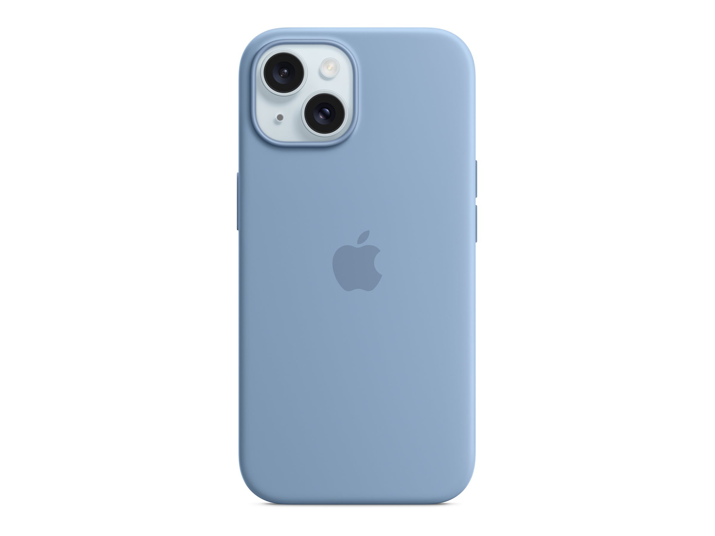 iPhone 15 Apple Silicone Case with MagSafe MT0Y3ZM/A - Winter Blue