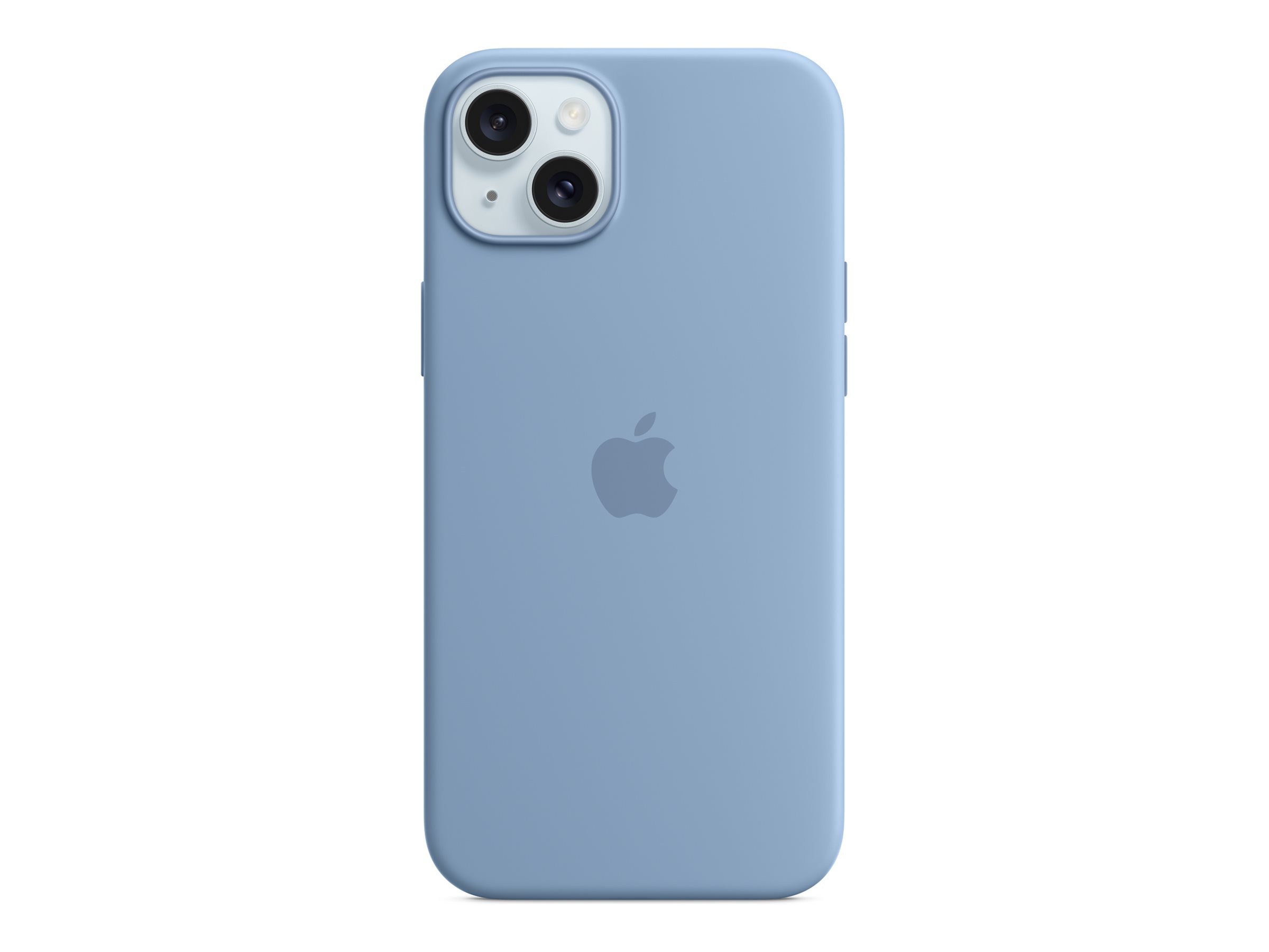 iPhone 15 Plus Apple Silicone Case with MagSafe MT193ZM/A - Winter Blue