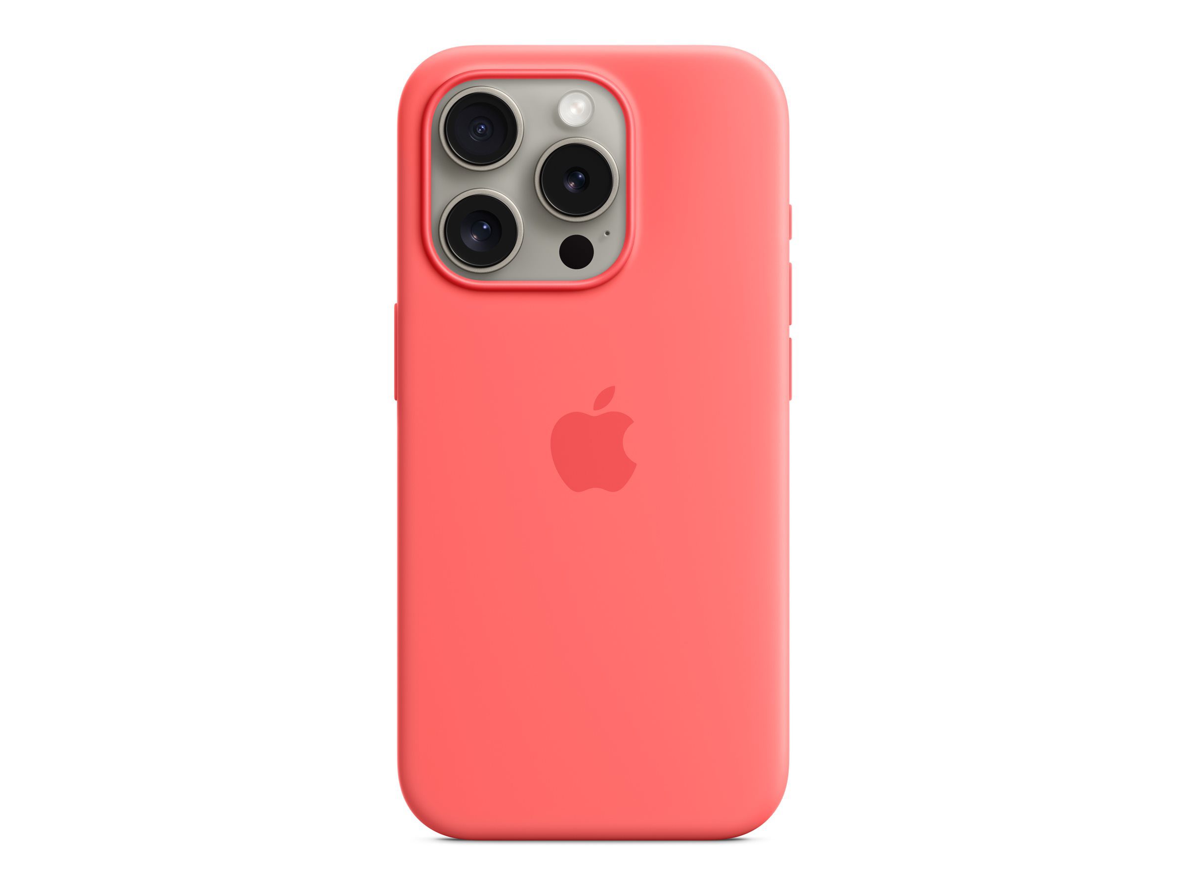 iPhone 15 Pro Apple Silicone Case with MagSafe MT1G3ZM/A - Guava