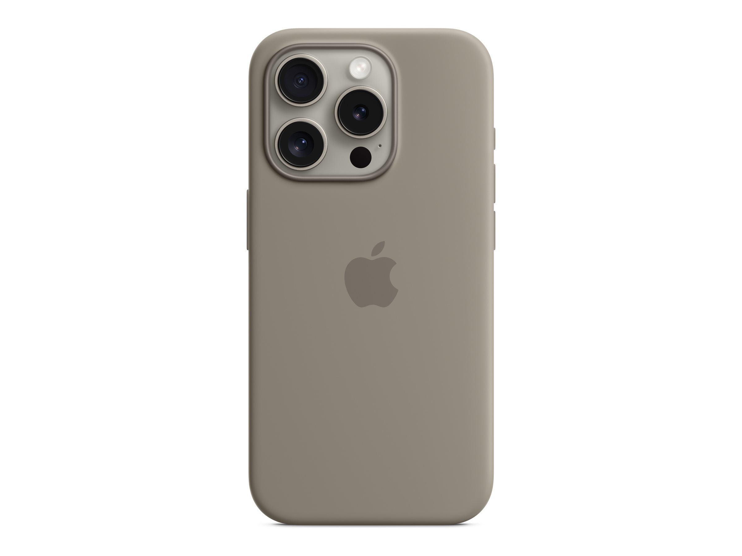 iPhone 15 Pro Apple Silicone Case with MagSafe MT1E3ZM/A - Clay