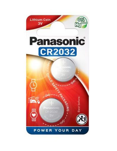 PANASONIC Lithium CR2032 - (2 pcs)
