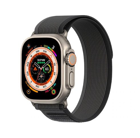 Dux Ducis Sportarmband 49 mm, 44 mm, 45 mm, 42 mm Nylon - Black