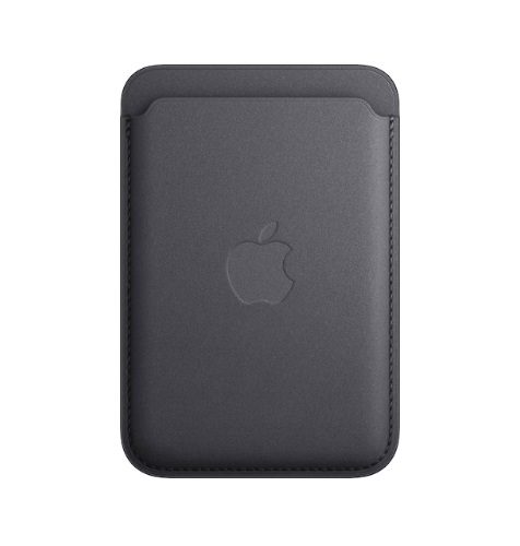 Apple iPhone Fine Wove Wallet with MagSafe MT2N3ZM/A - Black