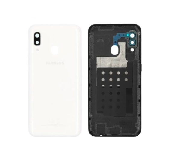 Back Cover with Camera Lens for Samsung Galaxy A20e (White)