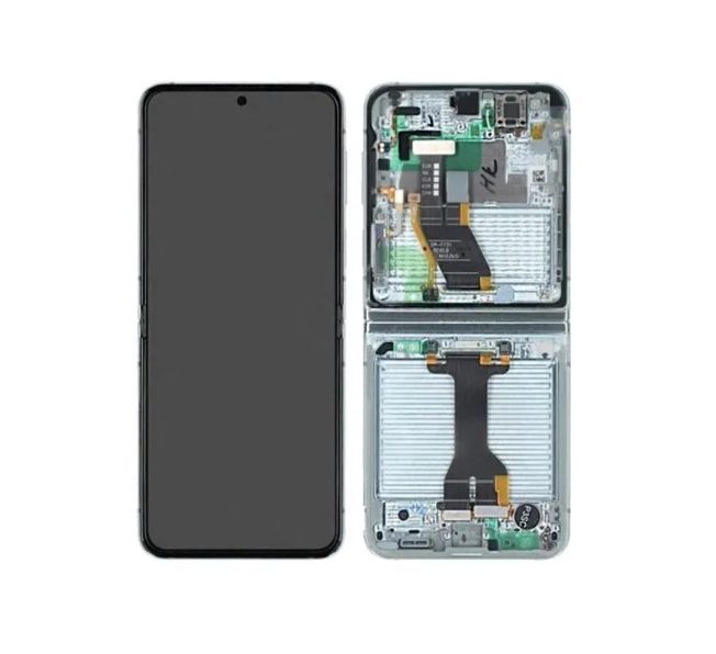 Galaxy Z Flip 5 5G Mint Inner OLED Touchscreen - SM-F731 / GH82-31827D / GH82-31828D (Service Pack)