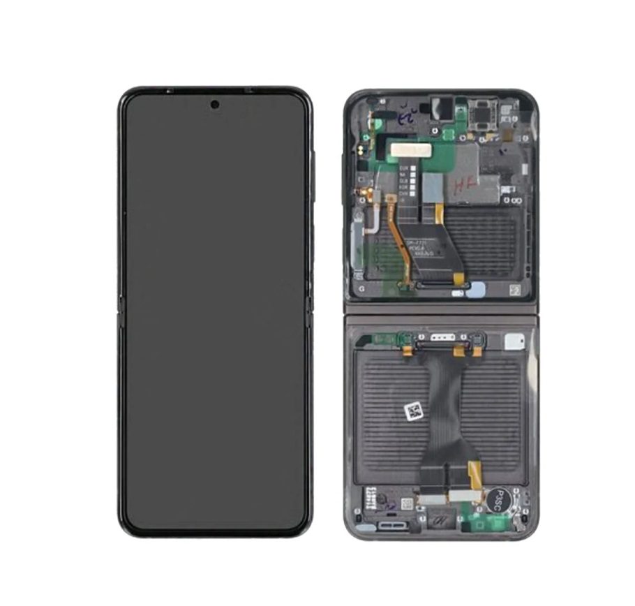 Galaxy Z Flip 5 5G Blue Inner OLED Touchscreen - SM-F731 / GH82-31827E / GH82-31828E (Service Pack)
