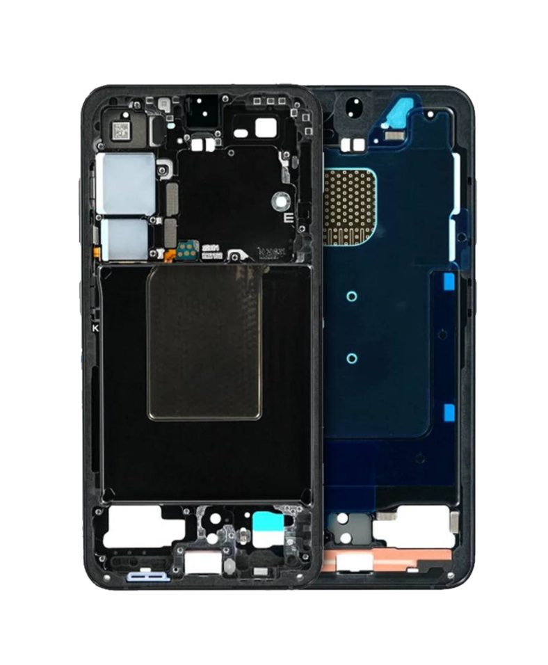 Mid-Frame Housing For Samsung Galaxy S24 (Onyx Black)