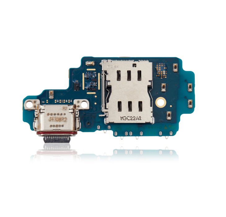 Charging Port Board With Sim Card Reader For Samsung Galaxy S24 Ultra (S928B)