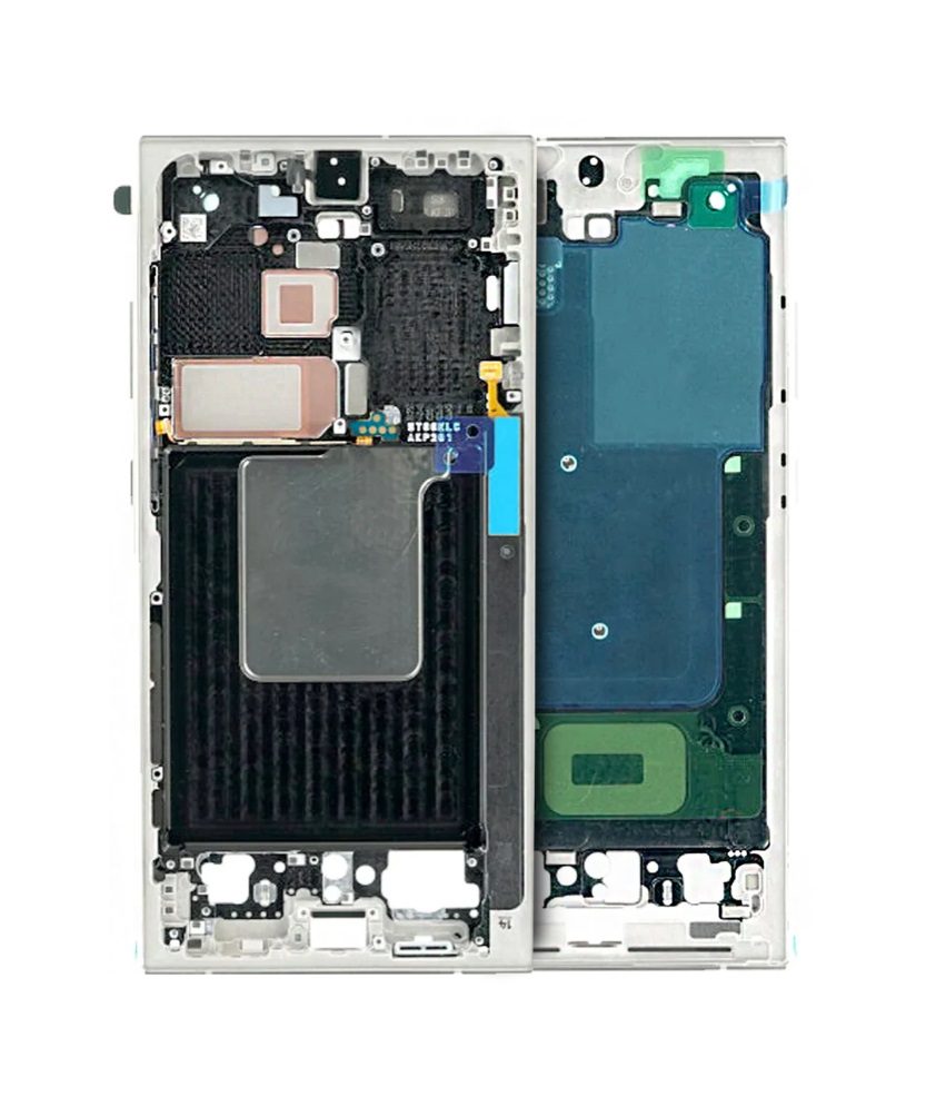 Mid-Frame Housing For Samsung Galaxy S24 Ultra (Titanium Gray)