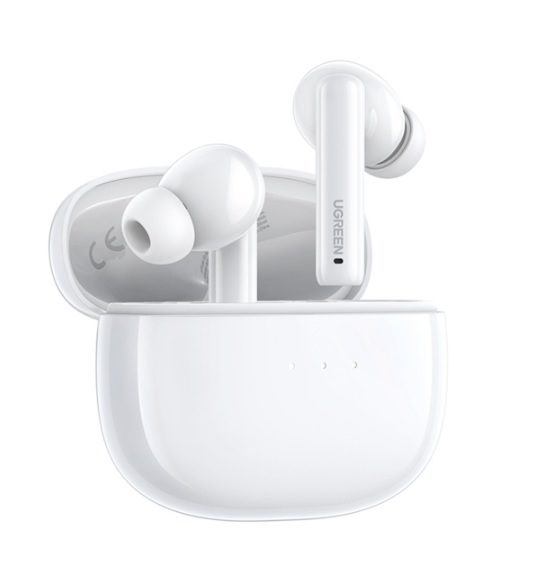 UGREEN HiTune T3 Active Noise-Cancelling Wireless Earbuds - White