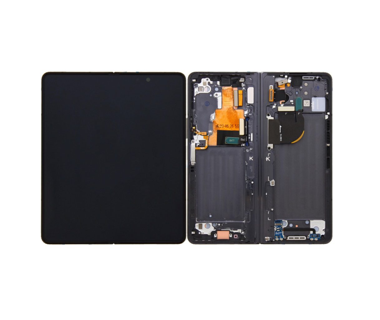 Galaxy Z Fold 5 5G Black Inner OLED Touchscreen - SM-F946 / GH82-31842A / GH82-31843A (Service Pack)