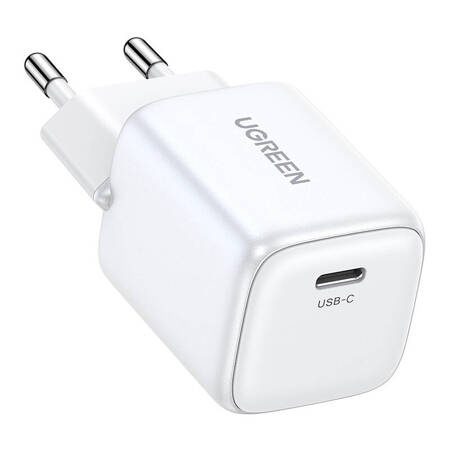 UGREEN Nexode mini CD318 GaN 20W USB-C PD 3.0 / QC 4.0 network charger - White