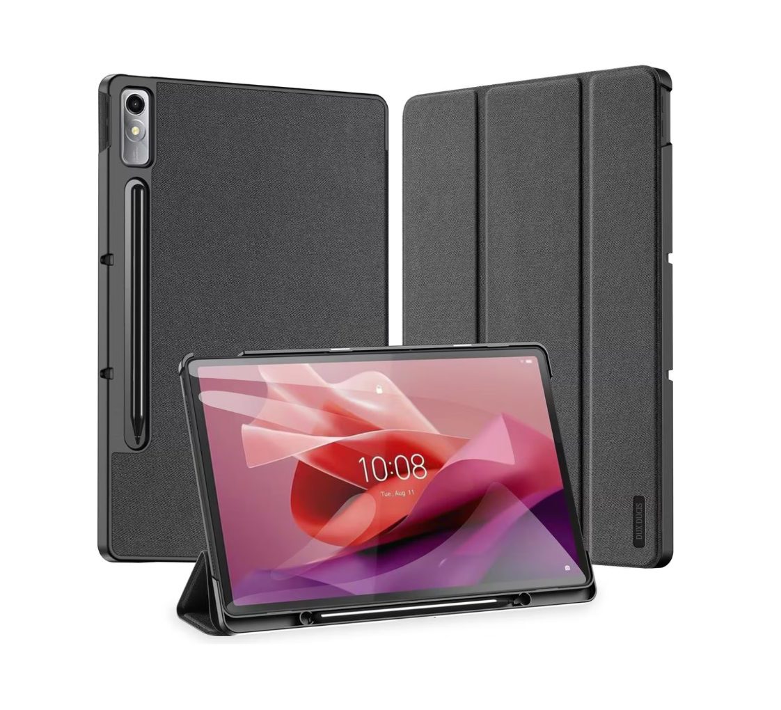 Dux Ducis Domo Smart Sleep Case For Lenovo Tab P12 - Black