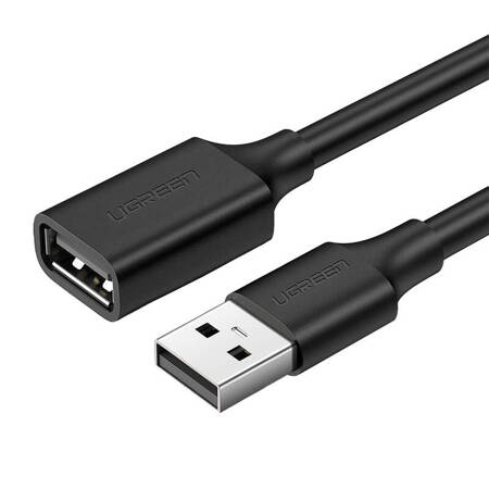 UGREEN Cable adapter USB Female - USB Nale 2m - Black