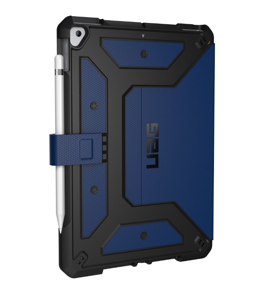 UAG Metropolis Case For iPad 2019 (7th gene) / iPad 2021 (9th Gen) / iPad 2020 (8. Gen) - Blue