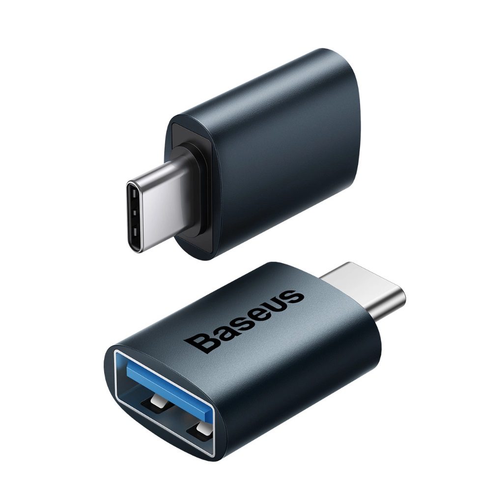 Baseus Ingenuity Series Mini OTG Adaptor Type-C to USB-A 3.1 - Blue (ZJJQ000003)