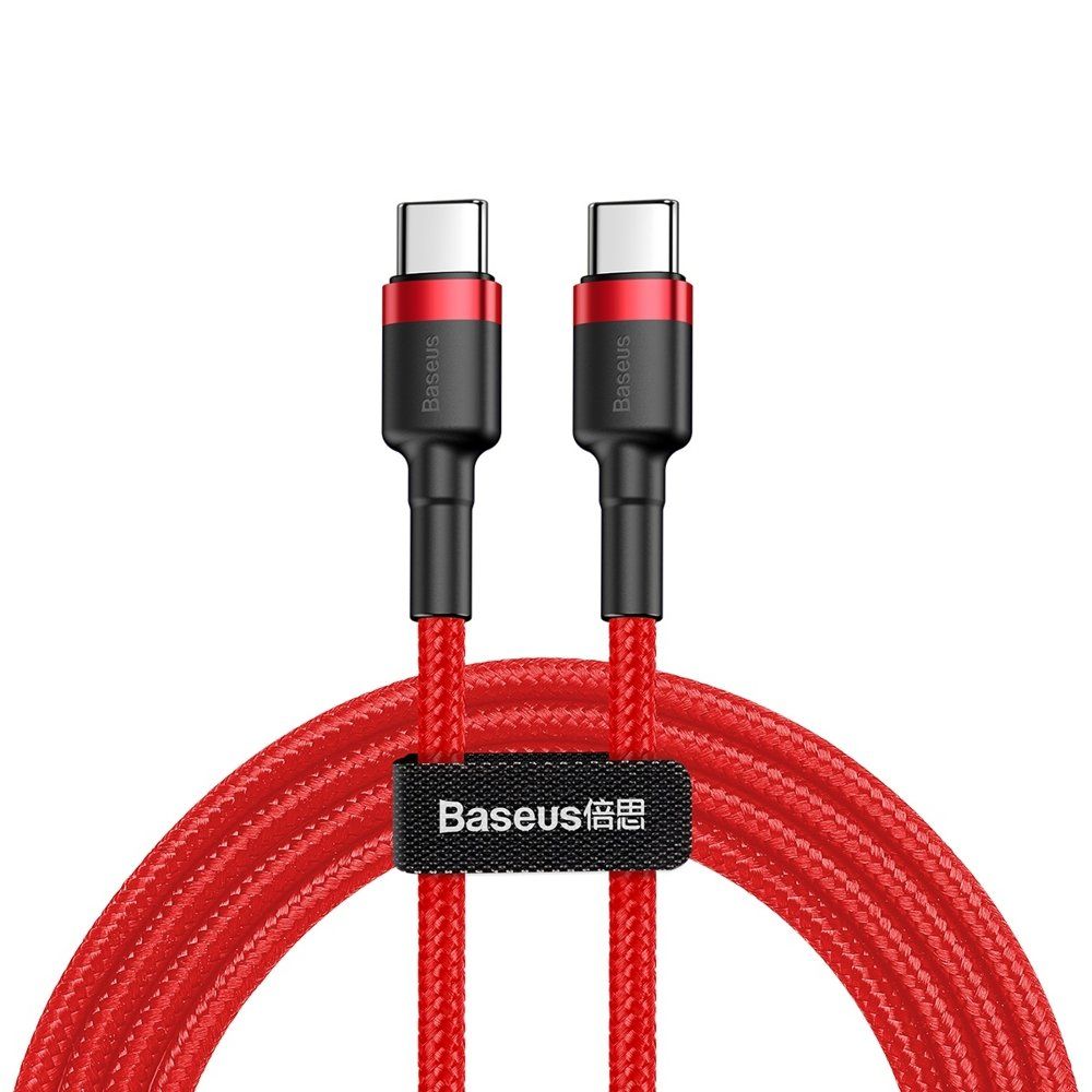 Baseus Cafule Type-C PD2.0 60W flash charging data line (20V 3A) 2m - Red (CATKLF-H09)