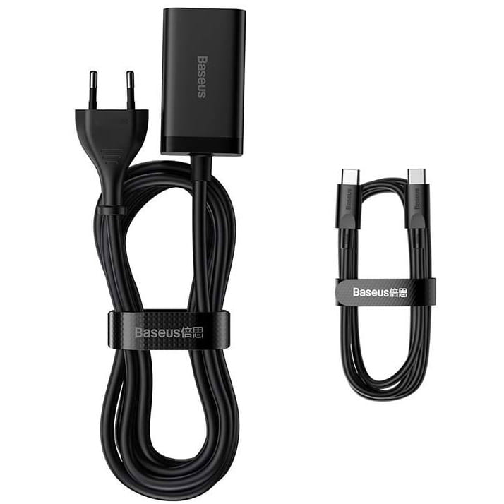 Baseus GaN3 Pro Desktop Fast Charger 2C+2U 65W EU - Black (CCGP040101)