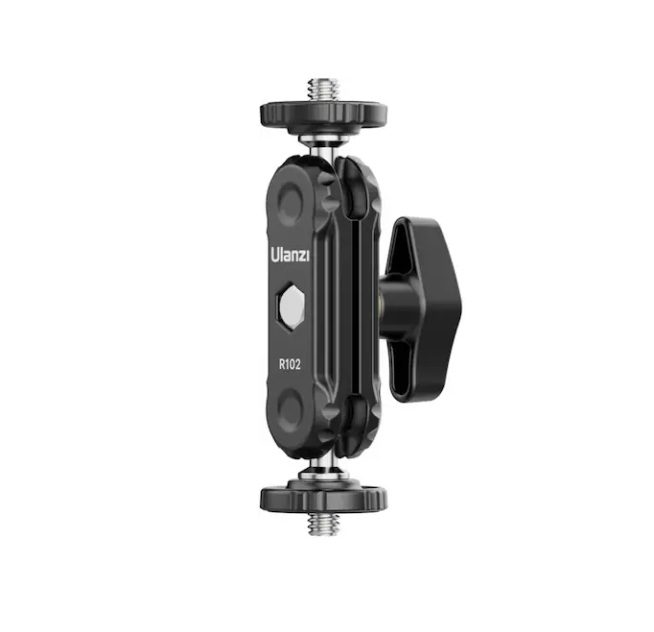 Ulanzi R102 Double Ball Head Magic Arm with 1/4