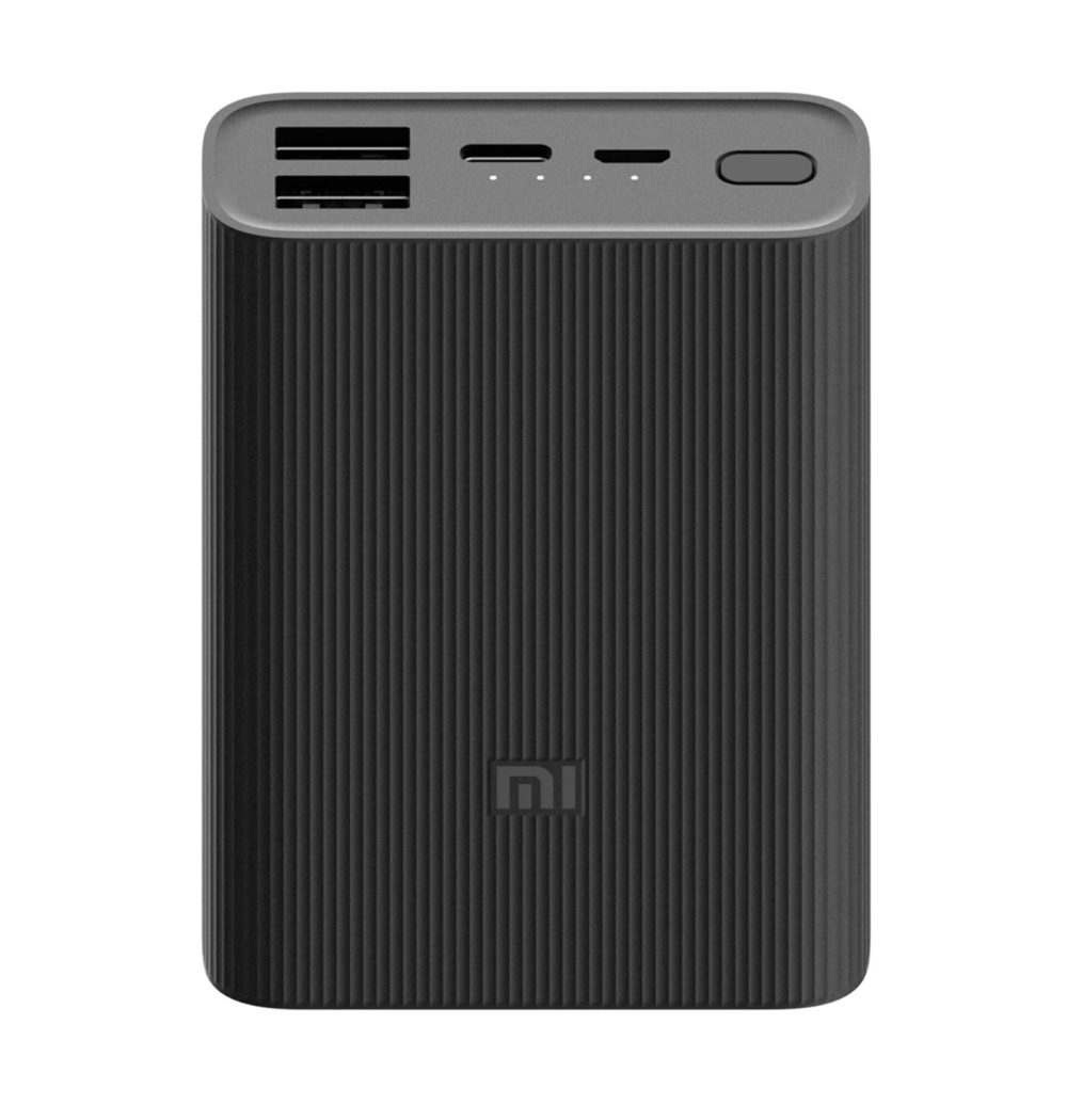 Xiaomi Mi 3 Ultra Compact 10000 mAh, 22.50W, 37Wh - Black