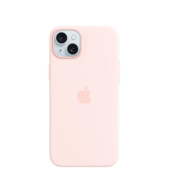iPhone 15 Plus Apple Silicone Case with MagSafe MT143ZM/A - Pink