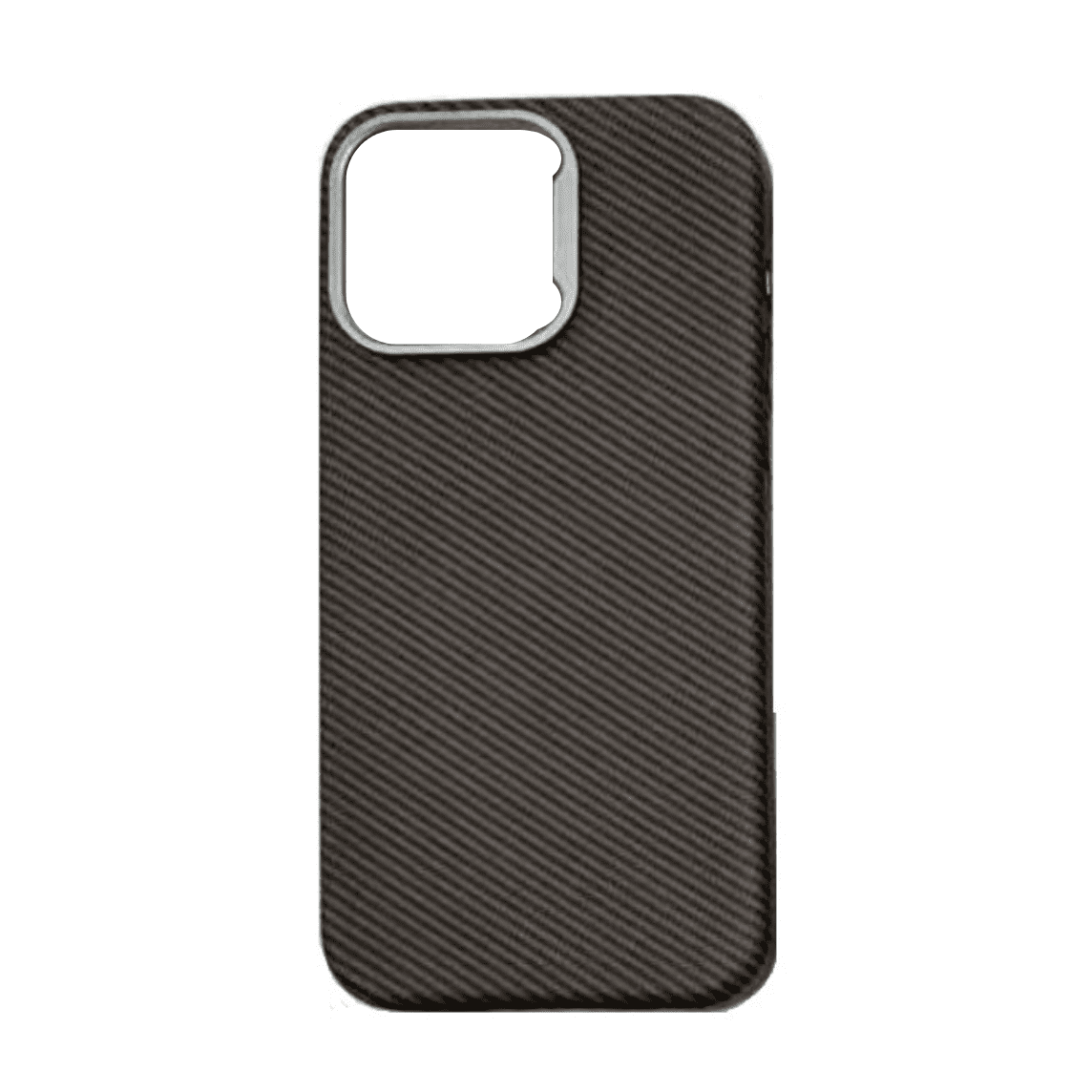 Carbon Fiber Case For iPhone 16 Pro Max - Brown
